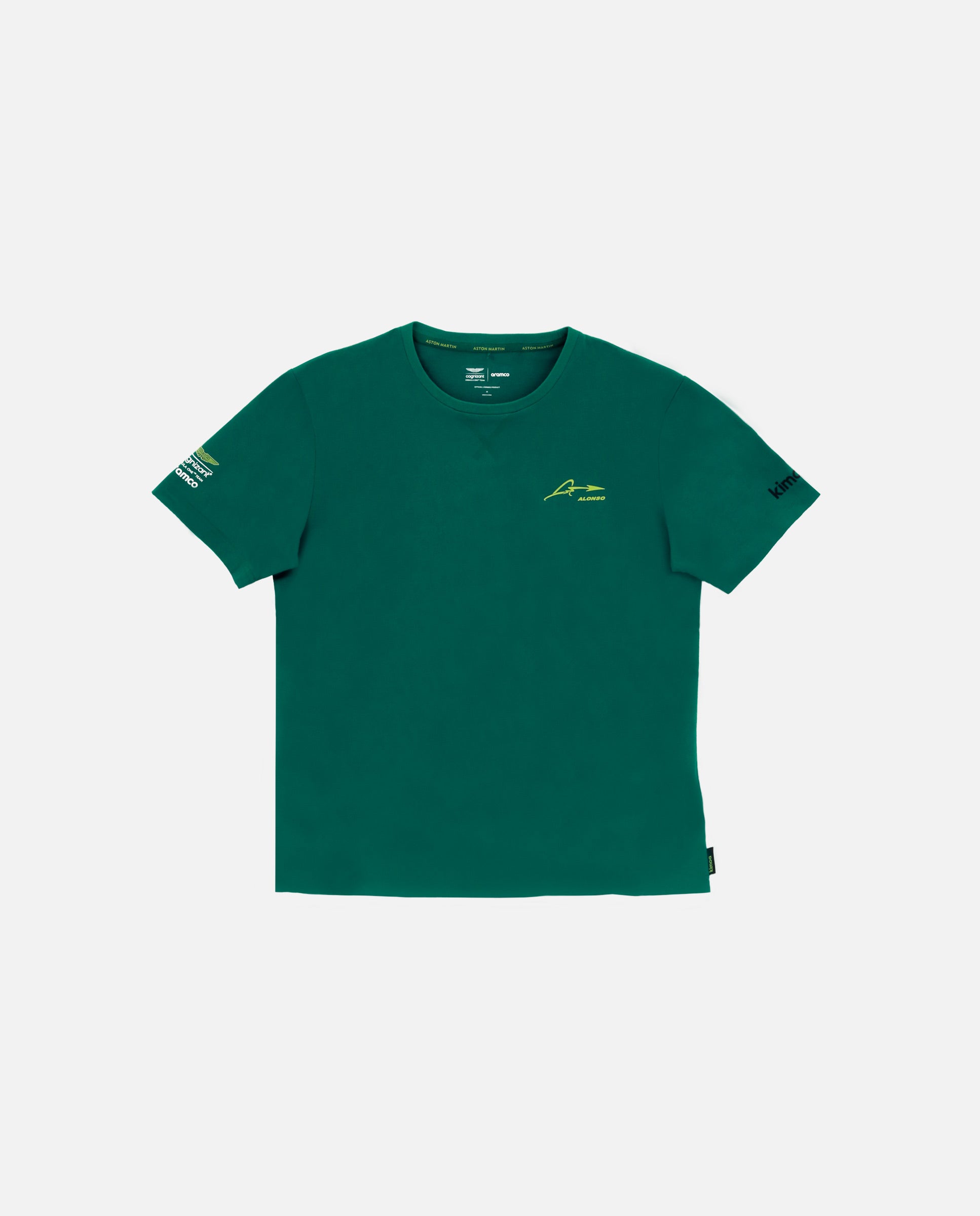 Camiseta AMCF1 Lifestyle FA verde NIÑO
