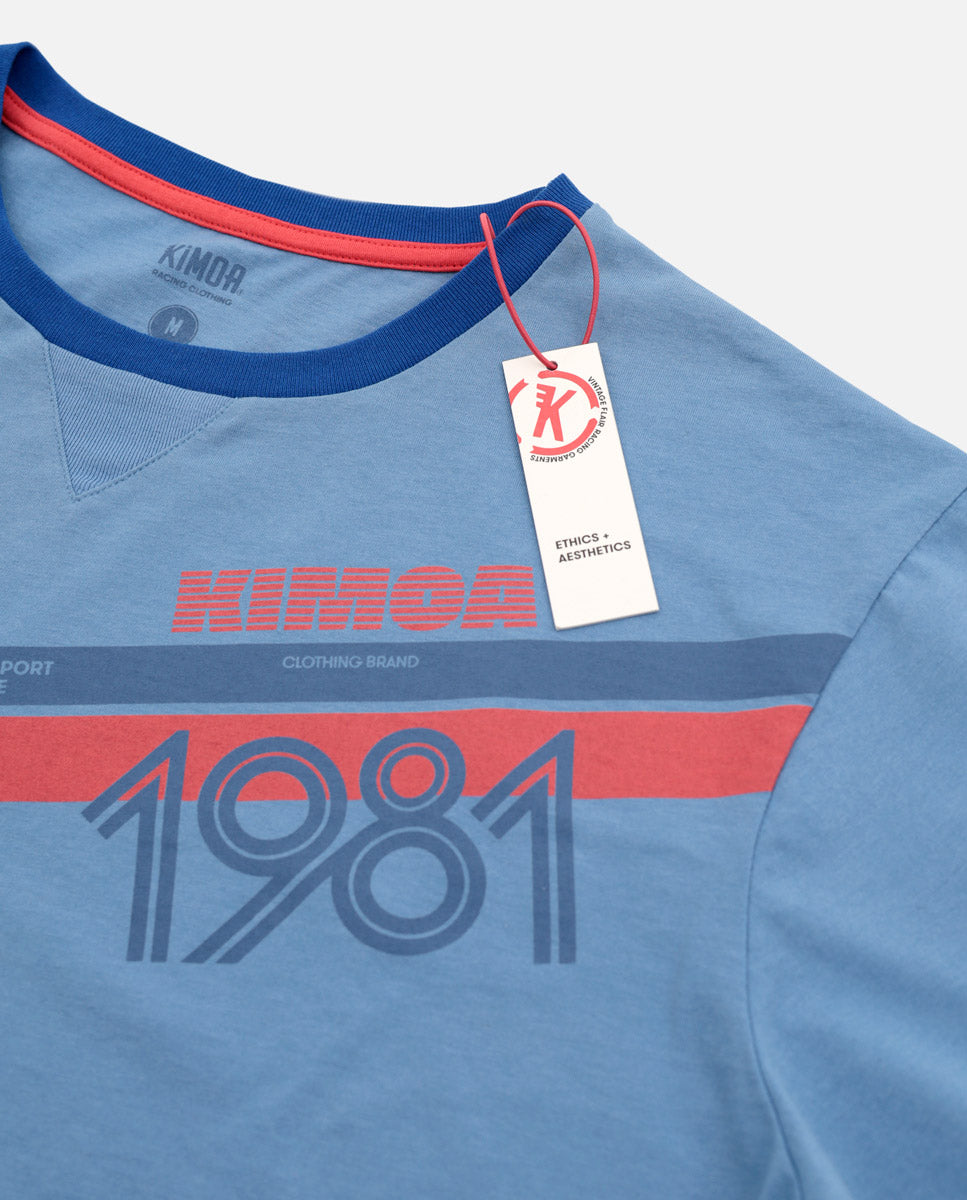 Camiseta azul oscuro 1981 Racing