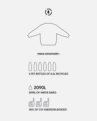 Kimoa Racing 14 Cream Hoodie