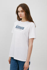 Camiseta con logo Conscious