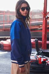 Bicolor Patch Washed Racing