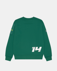 Aston Martin F1 Team x Kimoa 3D Embroidery Sweat green