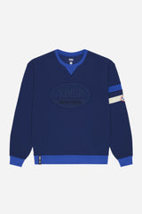 Estate blue large embroidery Racing