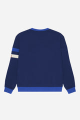 Estate blue large embroidery Racing