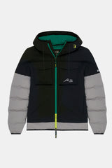 Aston Martin F1 Team x Kimoa Bicolor Puffy Patch Pockets Jacket