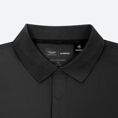 Aston Martin F1 Team x Kimoa Minimal Polo Shirt black