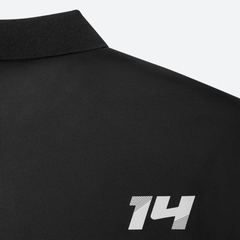 Aston Martin F1 Team x Kimoa Minimal Polo Shirt black