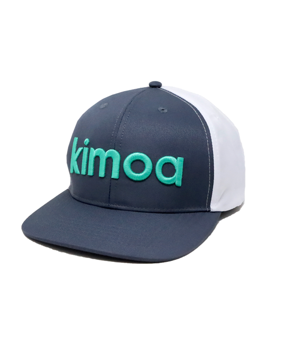 Gorra Logo Azul-Blanco