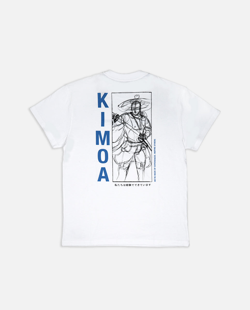 Camiseta Samurai Azul