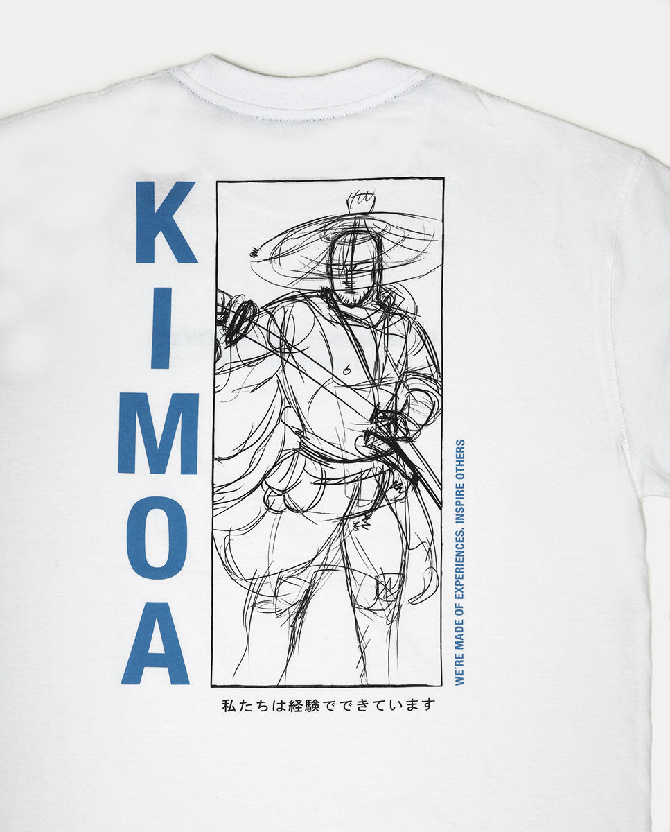 Camiseta Samurai Azul