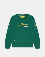 Aston Martin F1 Team x Kimoa 3D Embroidery Sweat green