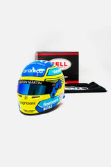 Edición especial de Mini Casco Aston Martin 2024 - Fernando Alonso
