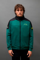 Aston Martin F1 Team x Kimoa Bicolor Sweat Jacket green