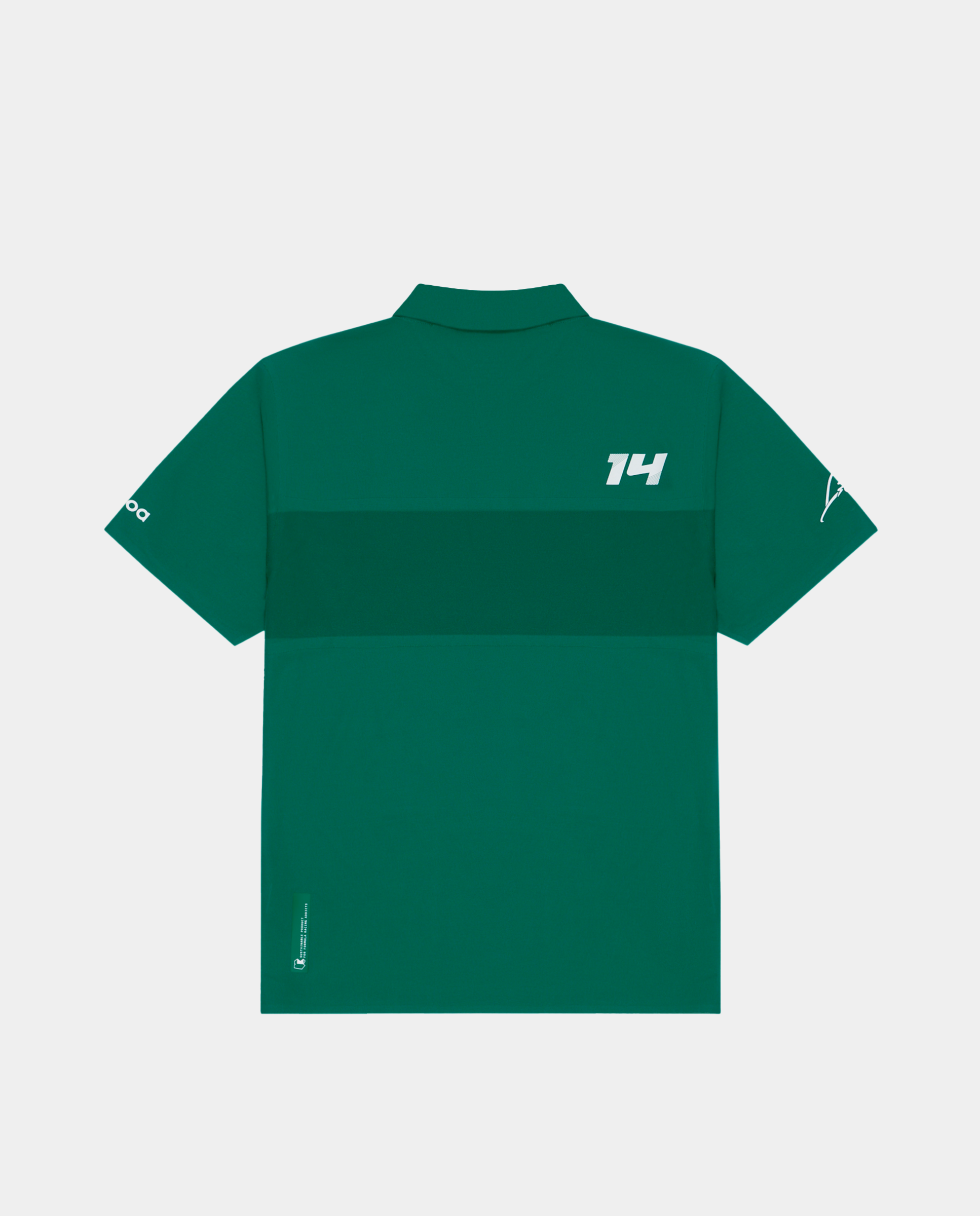 Aston Martin F1 Team x Kimoa Minimal Polo Shirt green