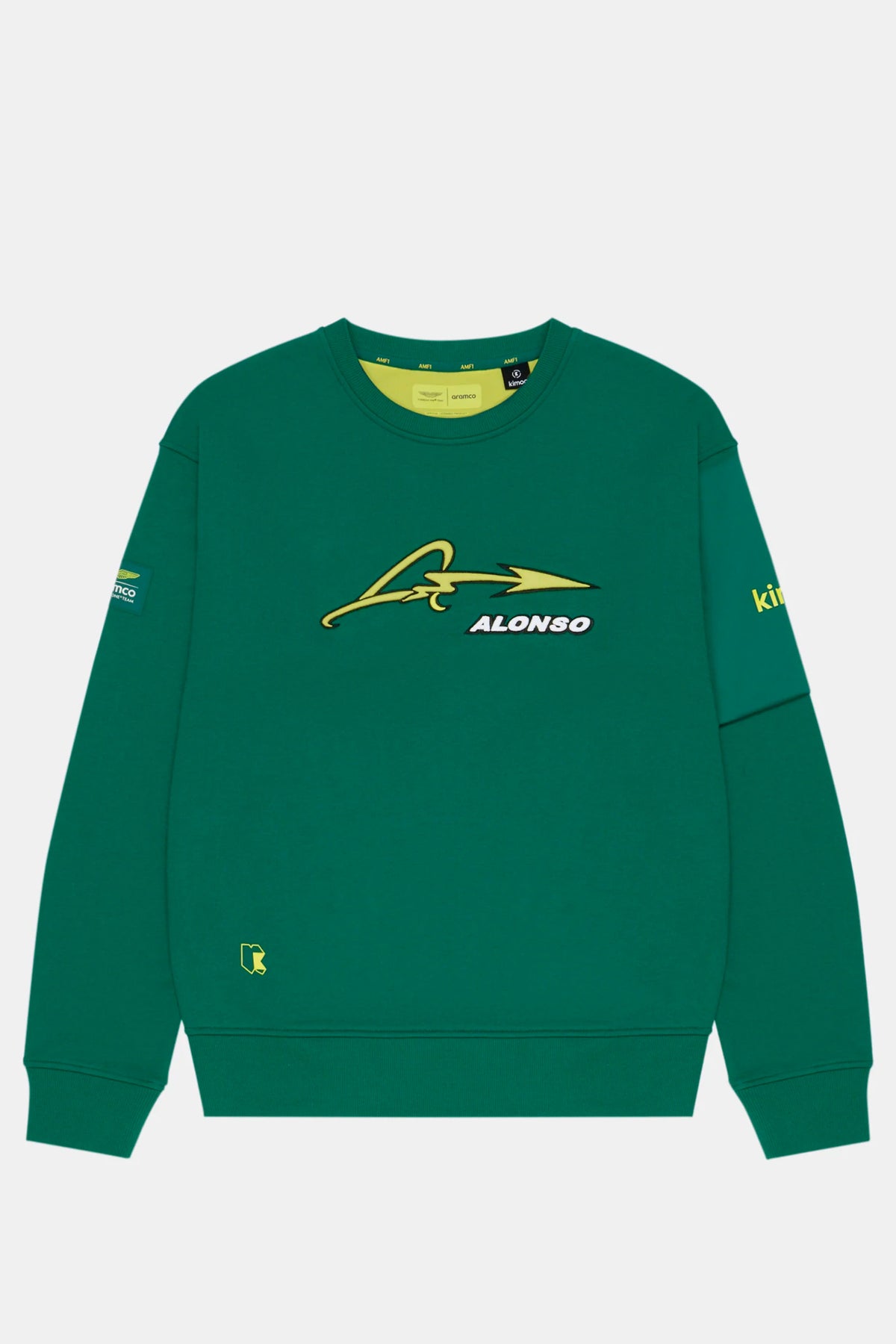 AMF1 x Kimoa 3D Embroidery Sweat Green